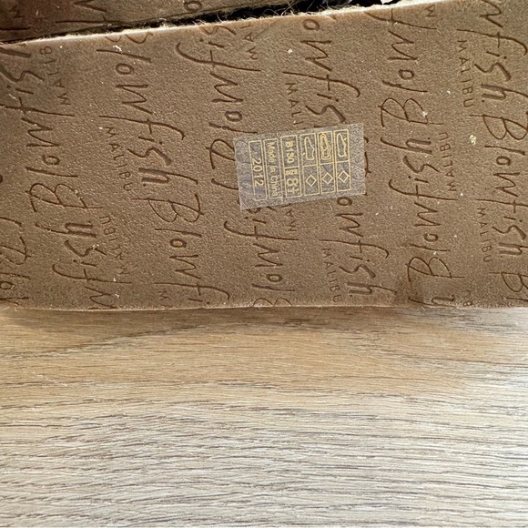 New Blowfish platform sandals. Slide in, BROWN. Malibu 2 inch wedge - Picture 6 of 6